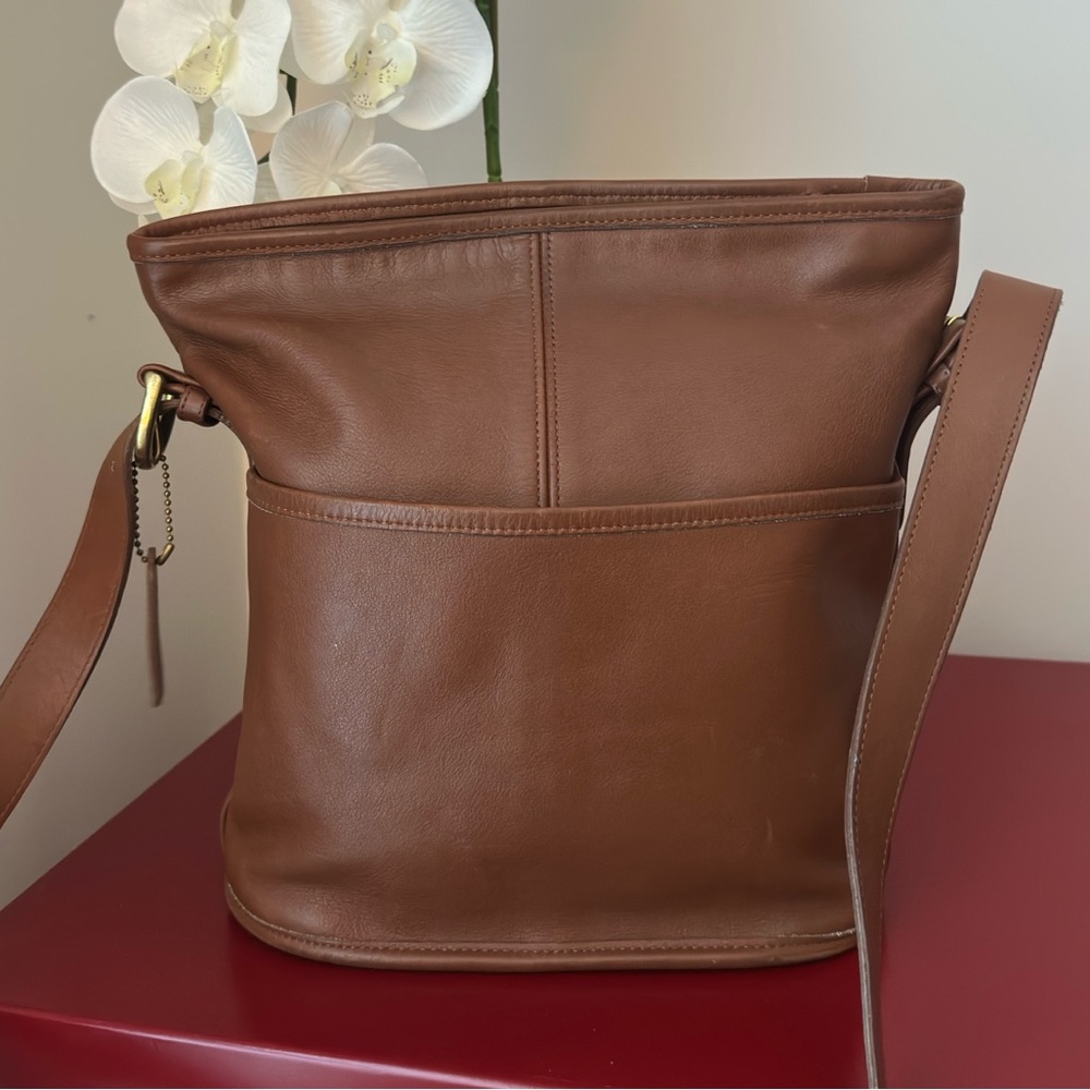 Vintage Coach Bleeker (Bleecker) Bucket Bag - 4153 Tan